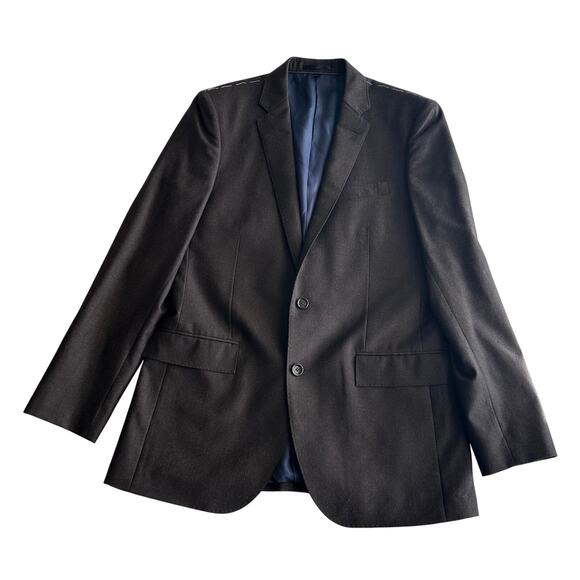 J Crew NWT Ludlow 100% Italian Wool Slim Fit Heathered Navy Blazer Jacket 40 L